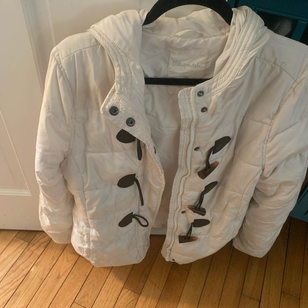 Aeropostale White Jacket XL